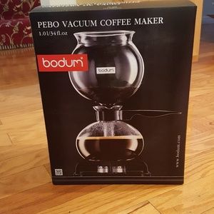 Bodum Pebo Vacuum Coffee Maker NIB
